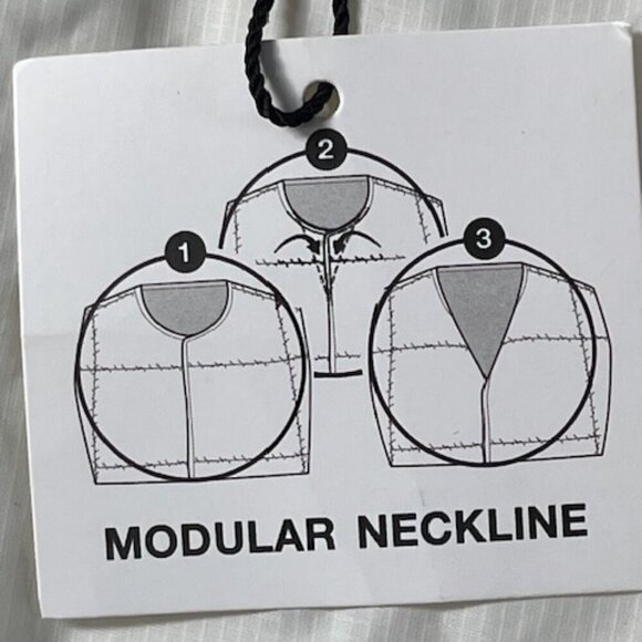 Zara Men's Light Padded Jacket Coat Modular Neckline Cream Snaps Closure XL NWT - Picture 9 of 16